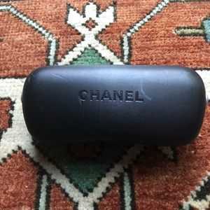 CHANEL - Black Eyeglass/Sunglass Case